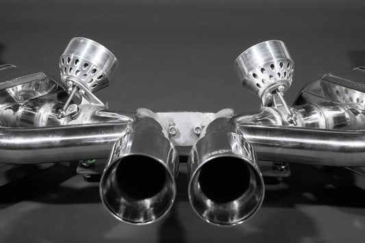 Porsche 987 Boxster/Cayman MK2 - Valved Exhaust with 250 Cell Sport Cats(CES3) image 1