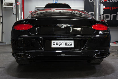 Bentley New Continental GT/C W12/Speed - Valved Exhaust with Mid-Pipes (OE Actuators) image 3