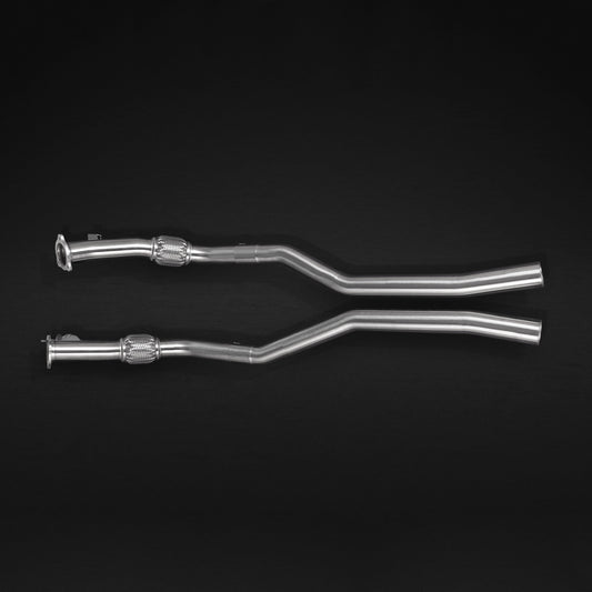 Audi RS5 (F5) - Pre-Silencer Delete Pipes (for Capristo) image 1
