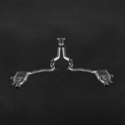 Bentley New Continental GT/C W12/Speed - Valved Exhaust with Mid-Pipes (OE Actuators) image 0