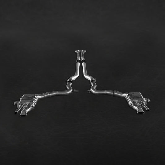 Bentley New Continental GT/C W12/Speed - Valved Exhaust with Mid-Pipes (OE Actuators) image 0