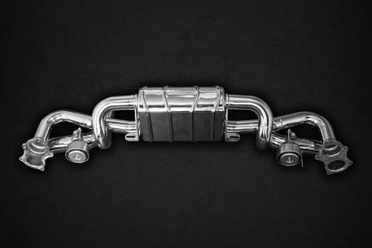 Porsche 718 Spyder/GTS/Cayman GT4 - Valved Exhaust (for OEM tips) (for PSE) image 2