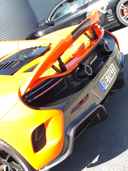 Mclaren 675LT - Valved Exhaust with Cat Deletes and Carbon Fiber Tips (CES3) image 6