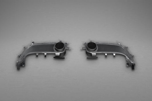 Ferrari 488 - Carbon End Pipe Shells image 0
