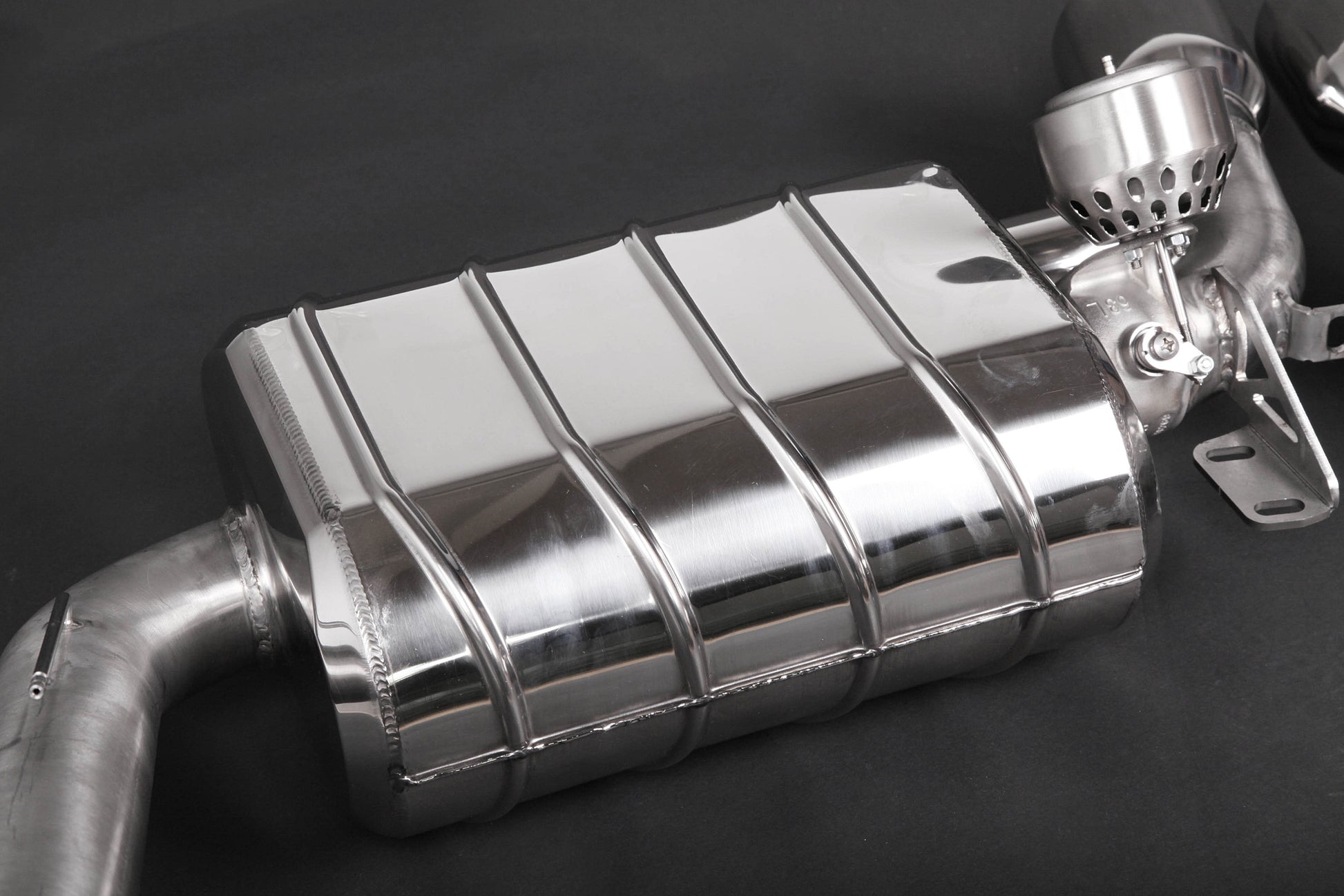 Porsche 981/982 Boxster/Cayman/GT4/718 - Valved Exhaust with Stainless Tips (for PSE) image 4