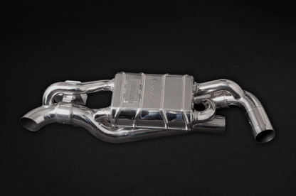 Porsche 992 - Valved Exhaust Muffler for OEM Cats (OE Actuators) image 0