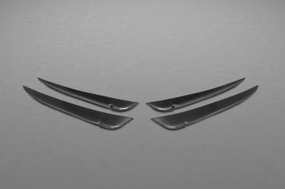 Ferrari 458 Speciale - Carbon Front Fins image 0