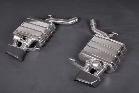 BMW 650i (F12/F13/F06) - ECE Valved Mufflers with Ceramic Tips (CES3) image 0