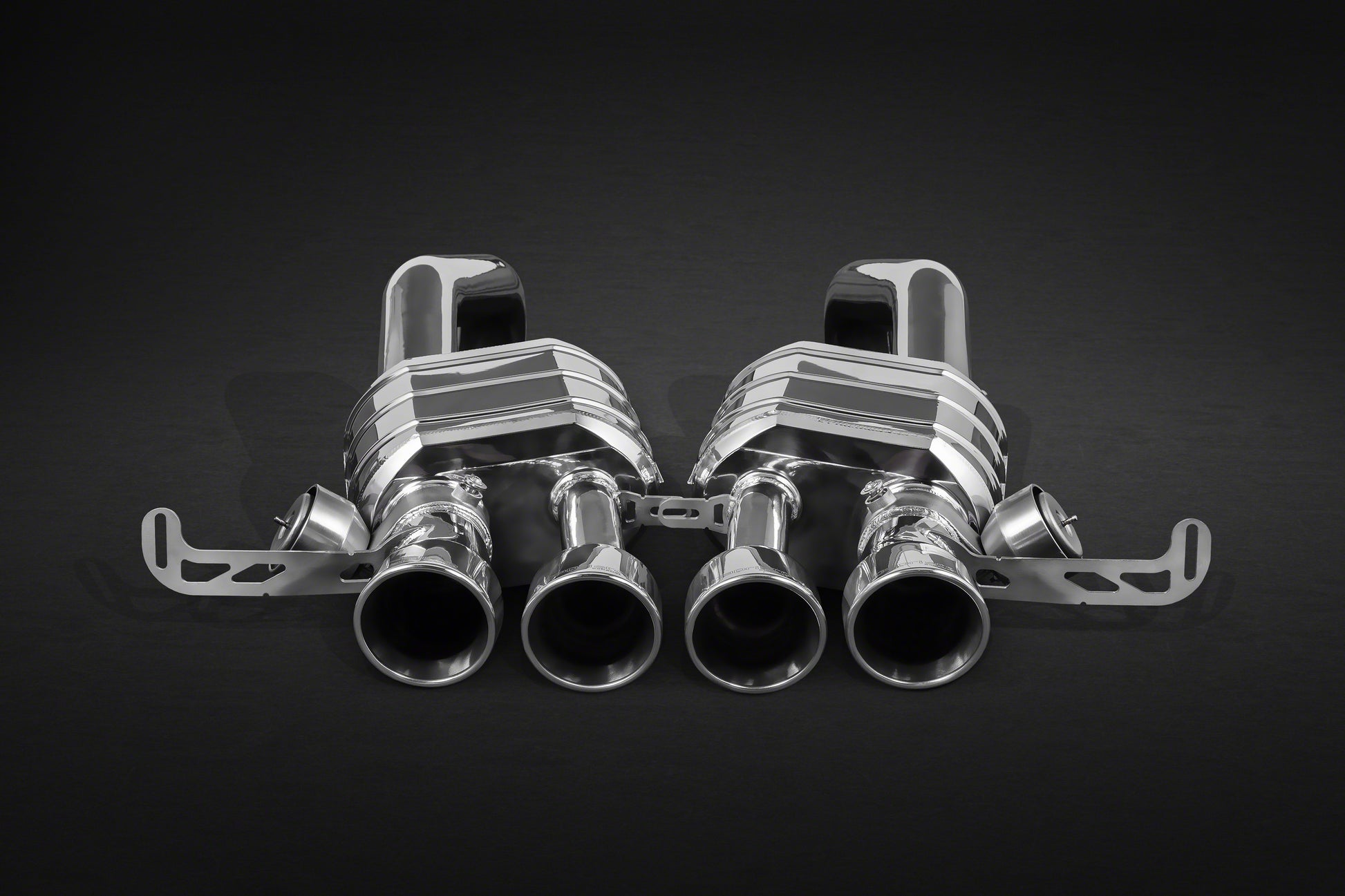 Chevrolet Corvette (C7) Stingray/Z06 - Valved Exhaust with Post Cat Spare Pipes (CES3) image 1