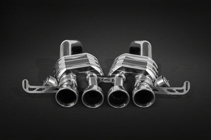 Chevrolet Corvette (C7) Stingray/Z06 - Valved Exhaust with Post Cat Spare Pipes (CES3) image 1