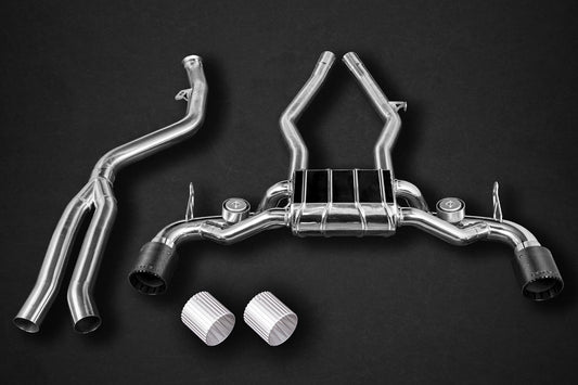 Toyota Supra (A90) - Valved Catback Exhaust with Carbon Fiber Tips (CES3) image 0