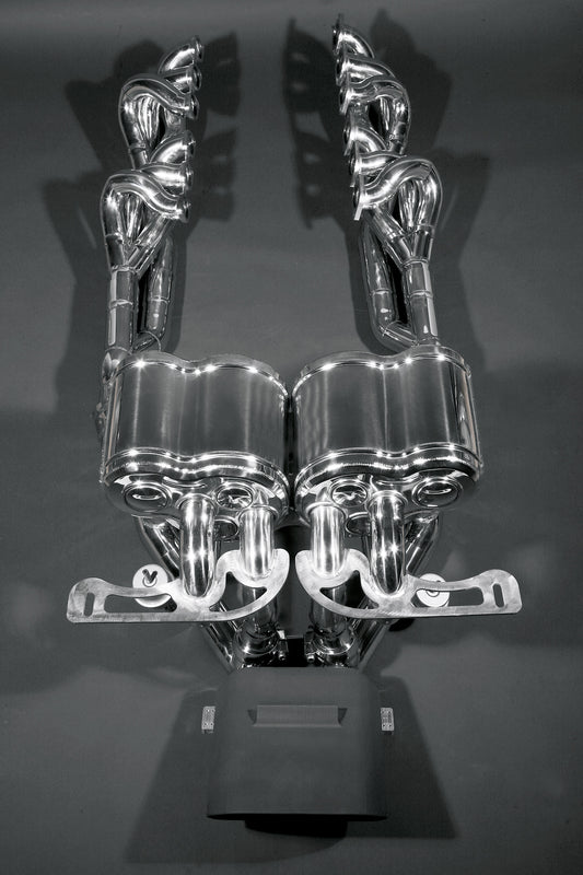 Lamborghini Murcielago LP640 - Racing Valved Exhaust with Headers, Sports Cats, and Ceramic Coated Tip image 0