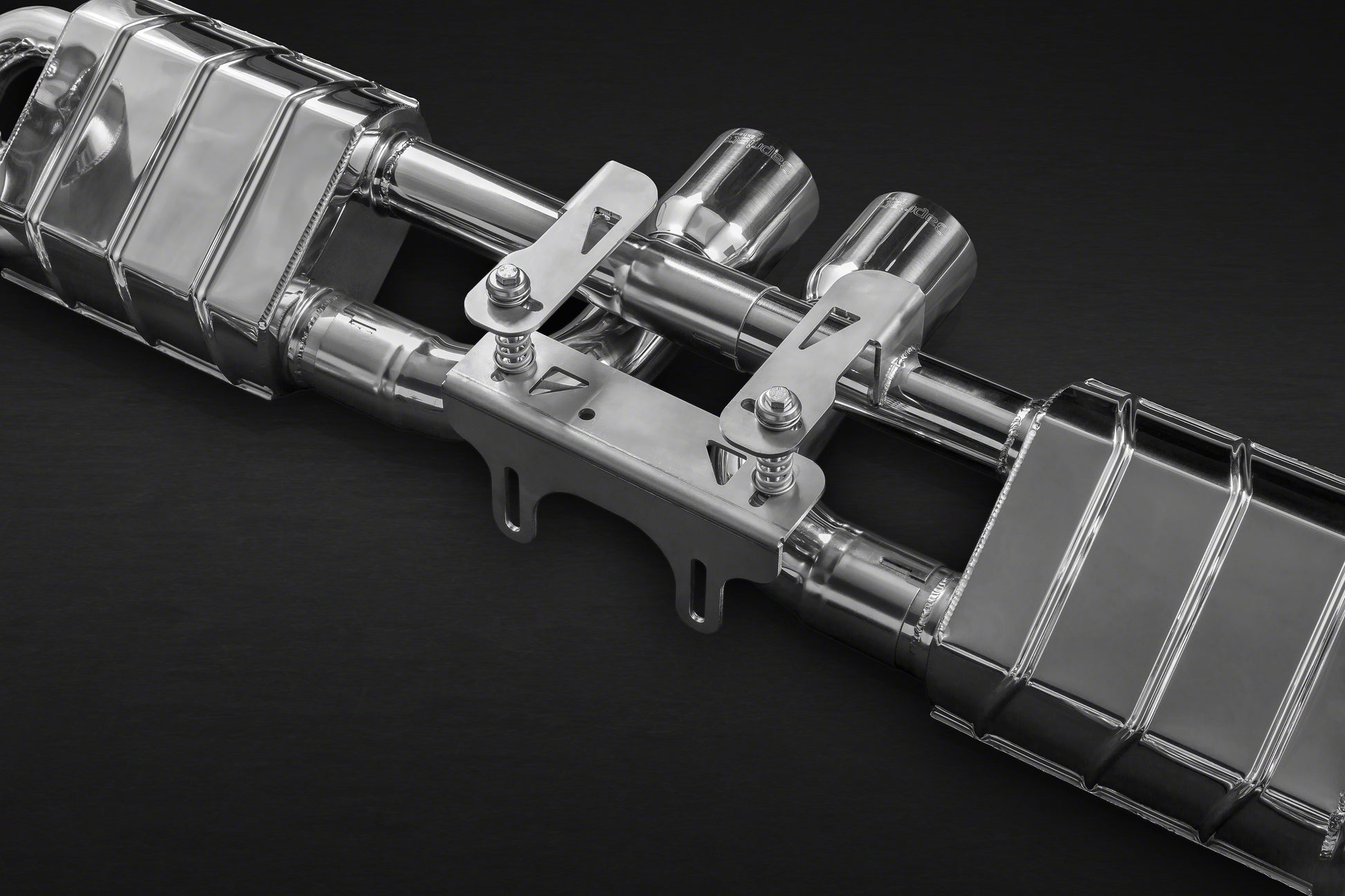 Porsche 991.1 GT3/3RS - Racing Valved Exhaust with Headers, 200 Cell Sports Cat, and Carbon Engine Cover (CES3) image 3
