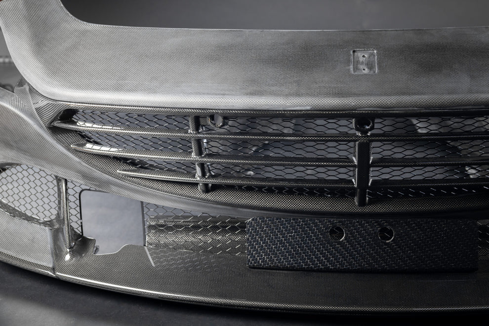 Ferrari Roma - Carbon Fiber Front Bumper (Complete) – Capristo Exhaust