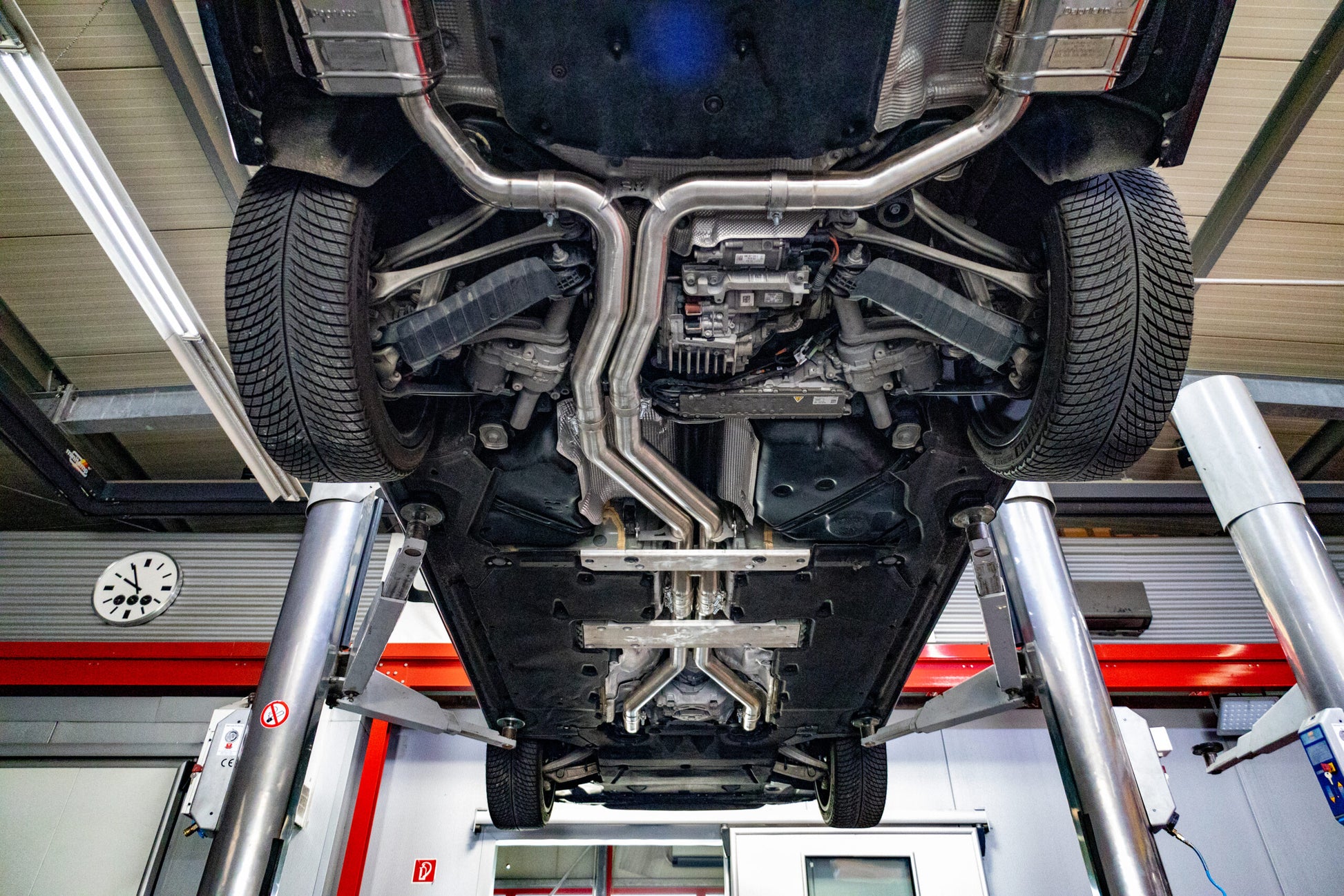 Audi S8 (D5) - Valved Catback Exhaust System with Capristo Tips (OE Actuators) image 4
