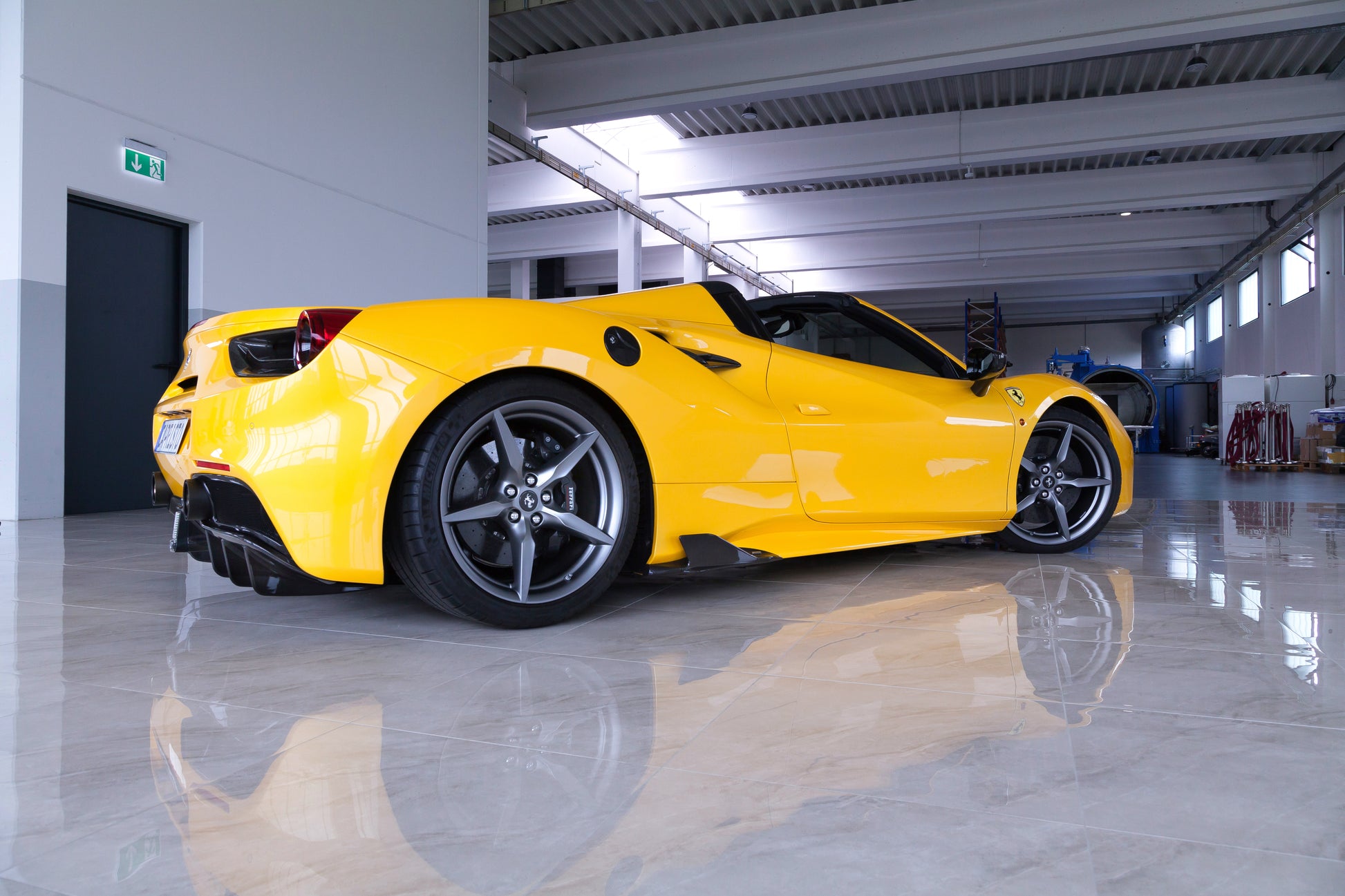 Ferrari 488 - Carbon Side Fins (with Adapters) image 10
