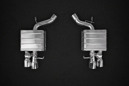 BMW 650i (F12/F13/F06) - ECE Valved Mufflers with Stainless Tips (CES3) image 1