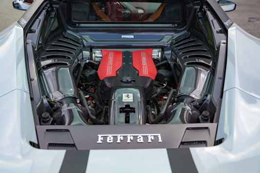 Ferrari 488 GTB/Pista - Carbon Engine Compartment Side Covers image 1