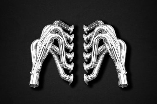 Ferrari F50 - Full Exhaust with Headers, Cat Delete, and X-Pipe Muffler (incl. Remote Kit) image 2