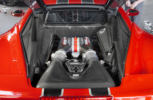 Ferrari 458 Italia - Carbon Lock Cover image 1