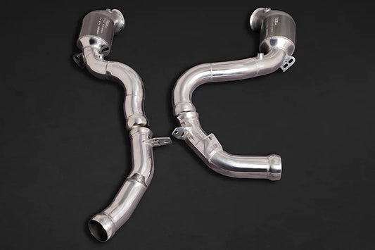 Mercedes AMG GLC63/S (X253) - 250 Cell Sports Cat Downpipes image 0