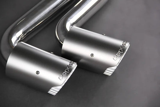 BMW M8 (G16) Grand Coupe - Valved Exhaust System with Capristo Alum. Tips image 0