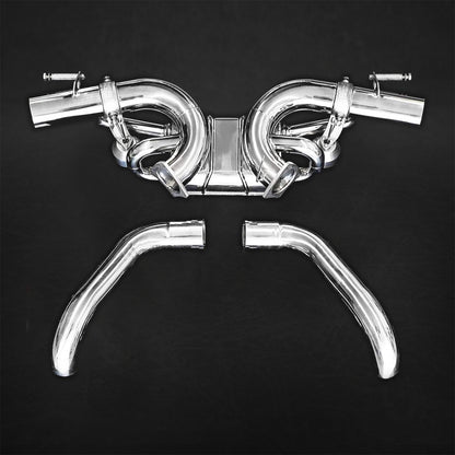 Audi R8 (Gen2) Facelift - Valved Exhaust (with OEM Control) - ONLY for EU Market OPF Cars image 0