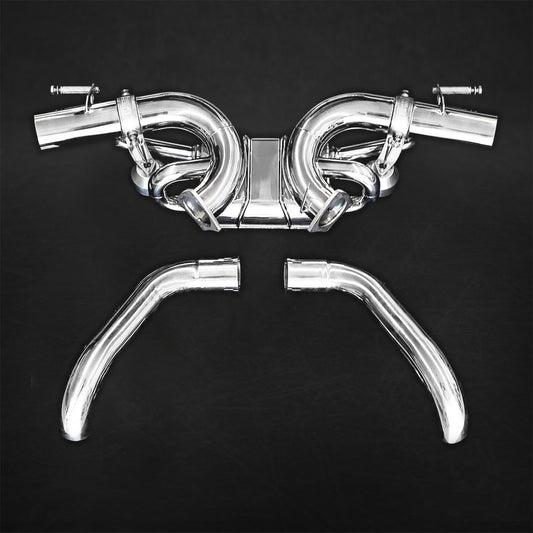 Audi R8 (Gen2) Facelift - Valved Exhaust (with OEM Control) - ONLY for EU Market OPF Cars image 0