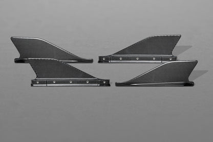 Ferrari 458 Speciale - Carbon Side Fins (Matte) image 0