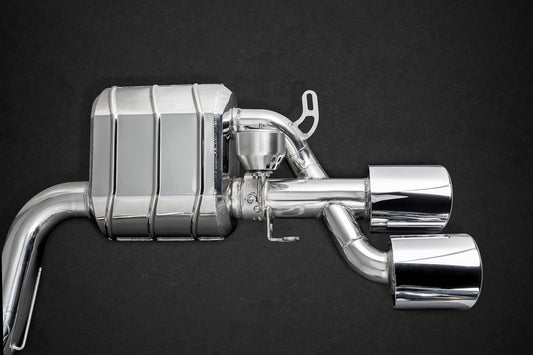 Mercedes AMG C63 (W204) - Valved Exhaust with Mid-Silencer Delete Pipes (CES3) image 2