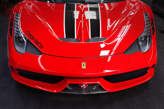 Ferrari 458 Speciale - Carbon Front Spoiler (Matte) image 1