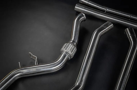 Mercedes AMG SL63 (R232) - Valved Exhaust with Mid-Pipes (OE Actuators) image 3