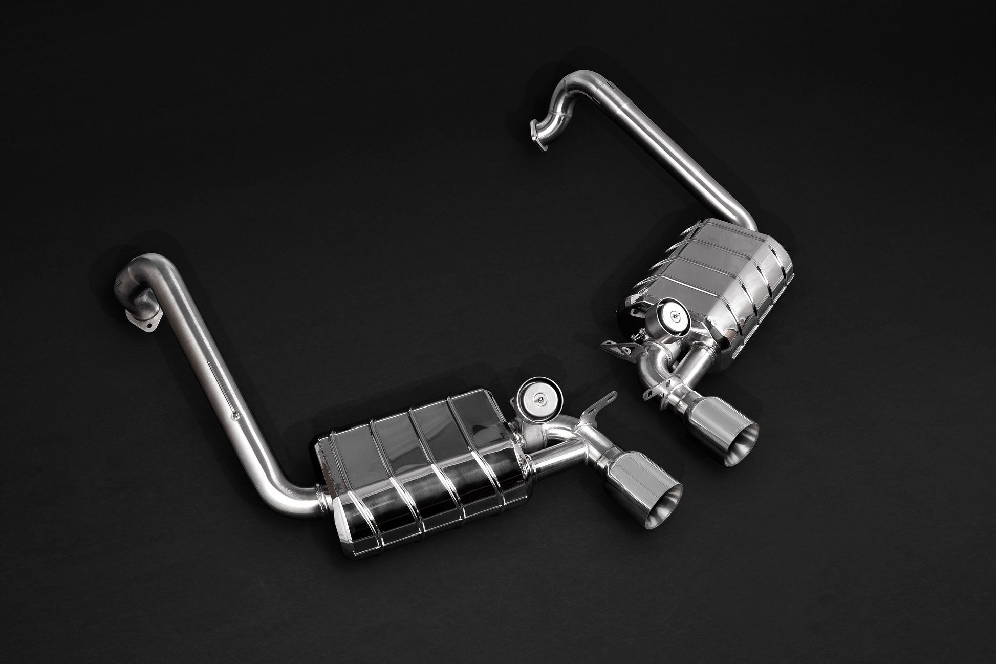 Porsche 981/982 Boxster/Cayman/GT4/718 - Valved Exhaust with Stainless Tips (for PSE) image 0