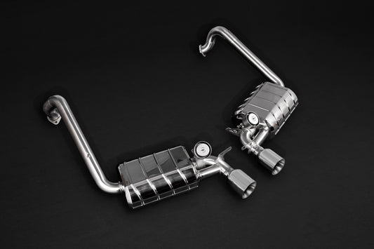 Porsche 981/982 Boxster/Cayman/GT4/718 - Valved Exhaust with Stainless Tips (for PSE) image 0