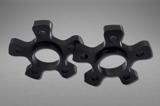 Ferrari Portofino - Wheel Spacers 11mm Front / 17mm Rear (Star Shape) with Titanium Wheel Bolts image 4