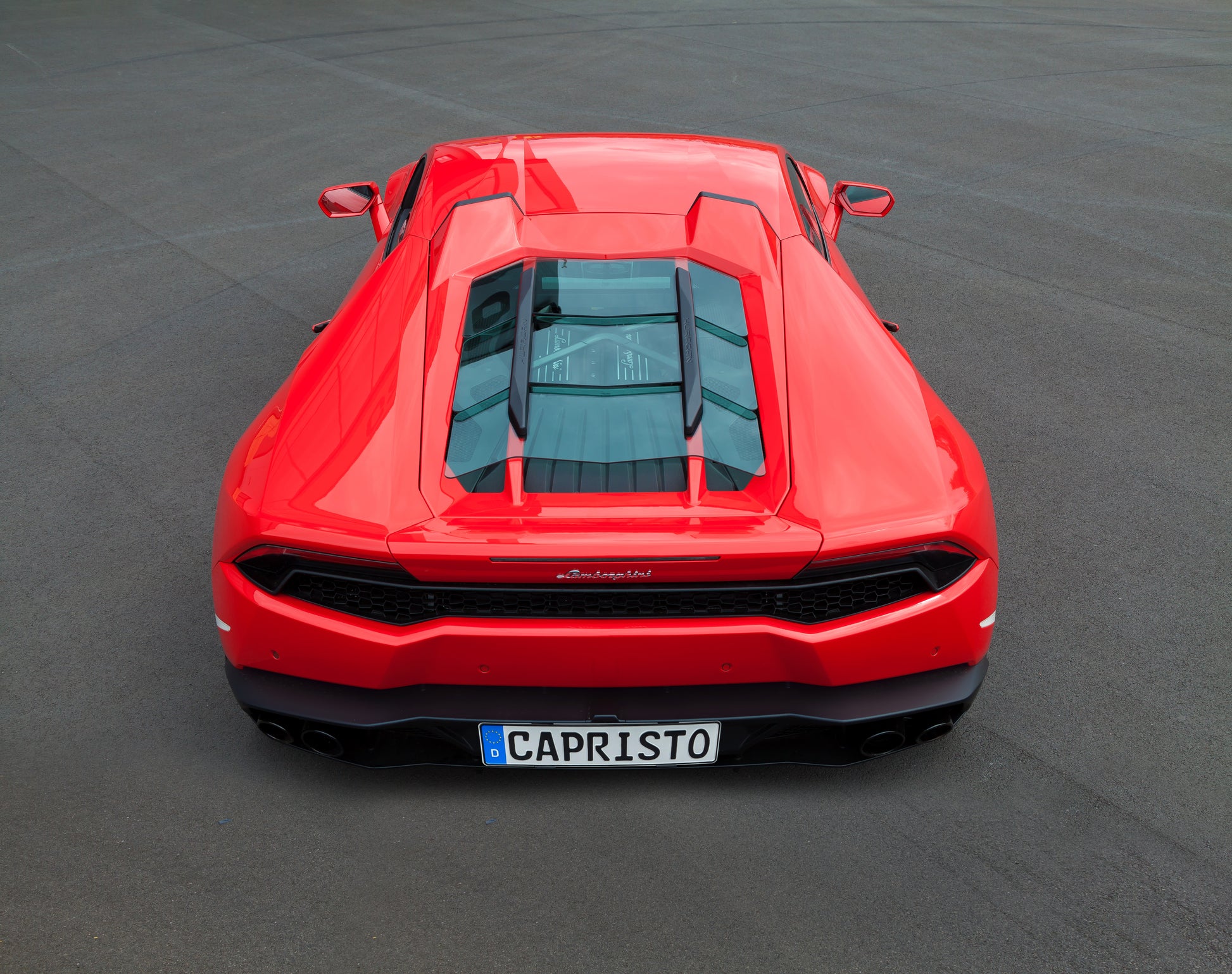 Lamborghini Huracan - Carbon Engine Bonnet/Hood (With Scoops) Matte image 0