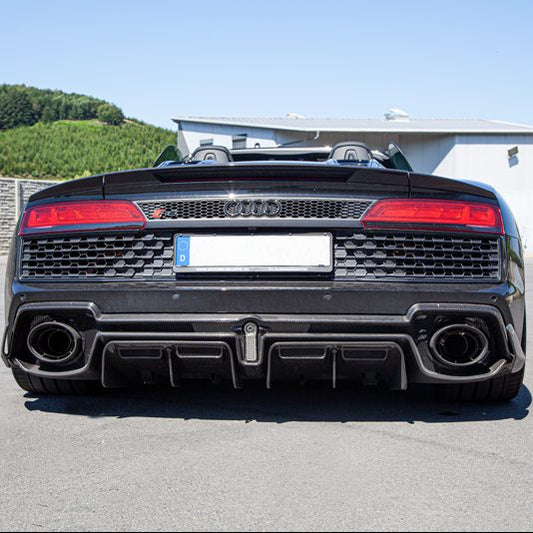 Audi R8 (Gen2) Facelift - Carbon Fiber Rear Diffuser image 0