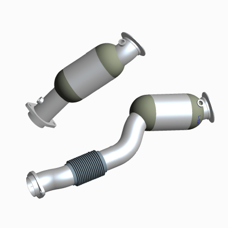 BMW M3/M4 (G80/G82) - 100 Cell Downpipe image 0