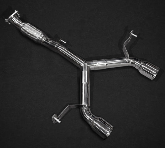 Alfa Romeo 4C - Free Flow Exhaust with Carbon Diffuser