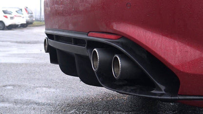 Alfa Romeo Giulia Quadrifoglio - Valved Exhaust, Connecting Pipes, MidSilencer Spare + Carbon Tips (CES3)
