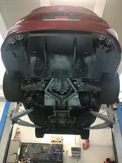 Alfa Romeo Giulia Quadrifoglio - Valved Exhaust, Connecting Pipes, MidSilencer Spare + Carbon Tips (CES3)