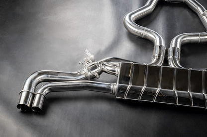 Audi RSQ3 - ECE Valved Exhaust with Mid Pipes for OEM Tips (OE Actuators)