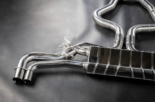 Audi RSQ3 - ECE Valved Exhaust with Mid Pipes for OEM Tips (OE Actuators)