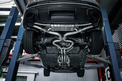 Audi RSQ3 - ECE Valved Exhaust with Mid Pipes for OEM Tips (OE Actuators)