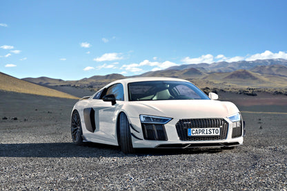 Audi R8 (Gen2) - Carbon Front Spoiler and Front Fins Set