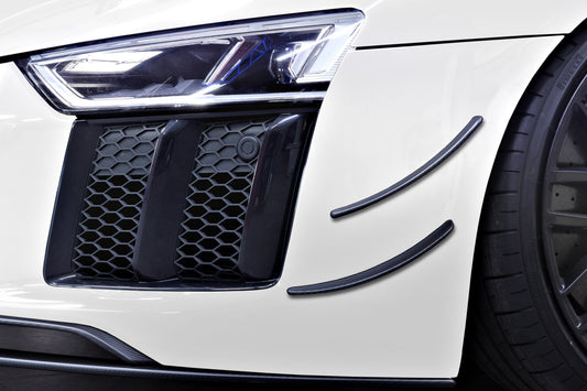 Audi R8 (Gen2) - Carbon Front Fins