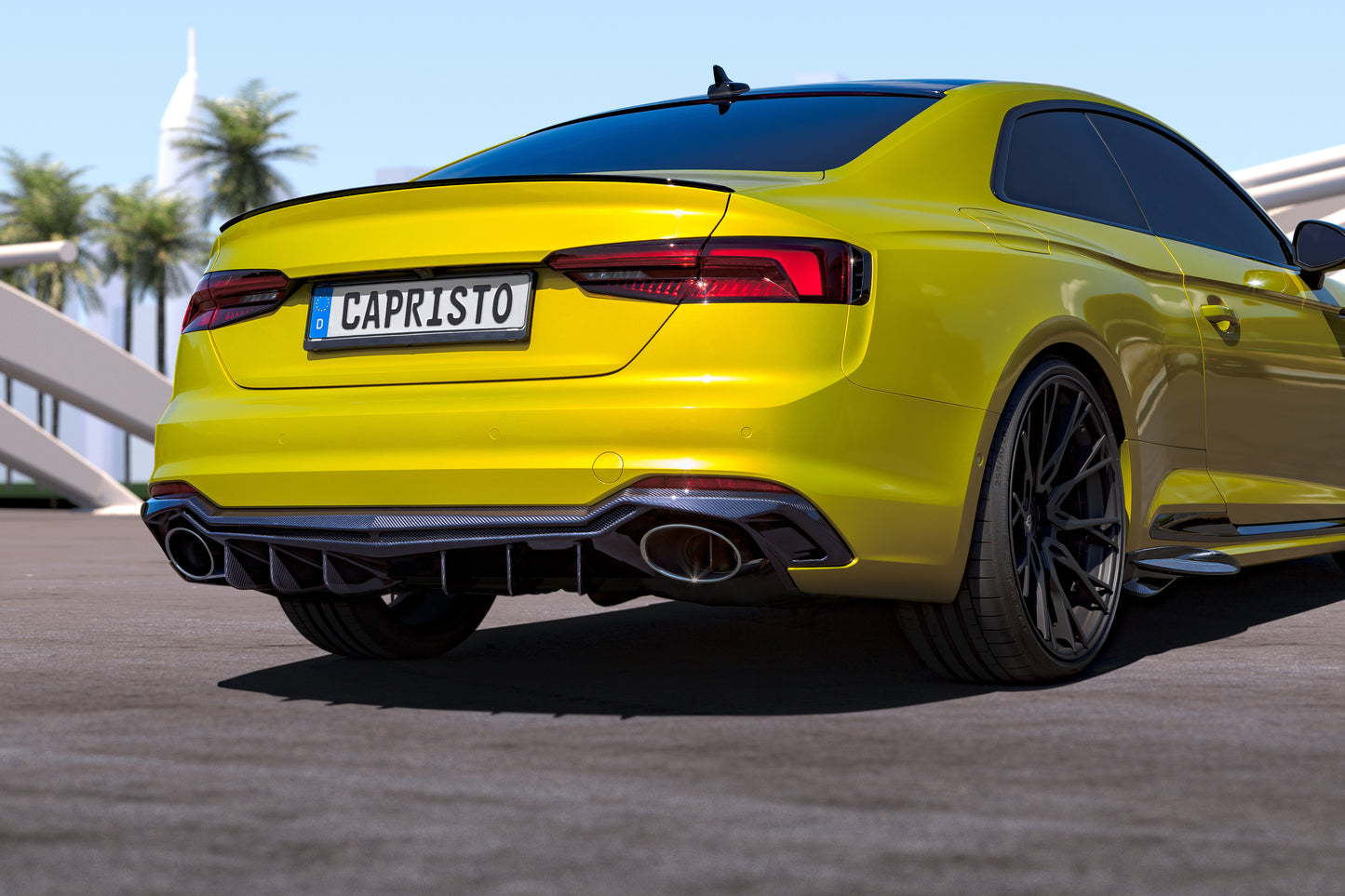 Audi RS5 (F5) - Carbon Fiber Rear Diffuser