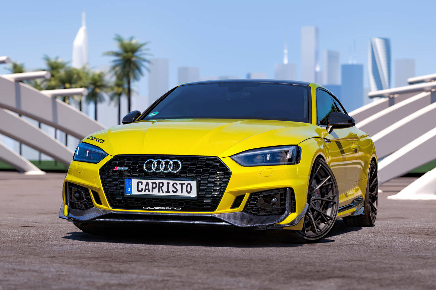 Audi RS4/5 (B9/F5) - Carbon Fiber Front Spoiler