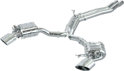Audi RS5 (F5) Coupe - ECE Valved Exhaust with Mid-Pipes and RS Oval Tips (CES3)