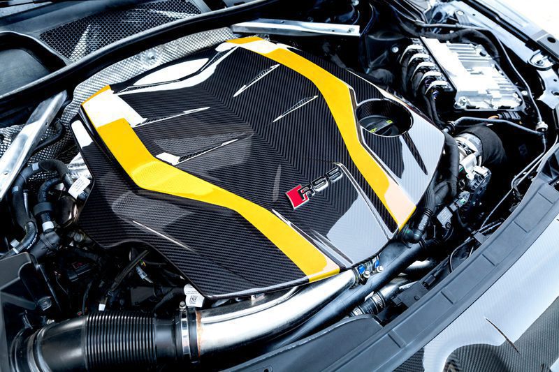 Audi RS5 (F5) - Carbon Fiber Engine Cover and Lock Cover Set